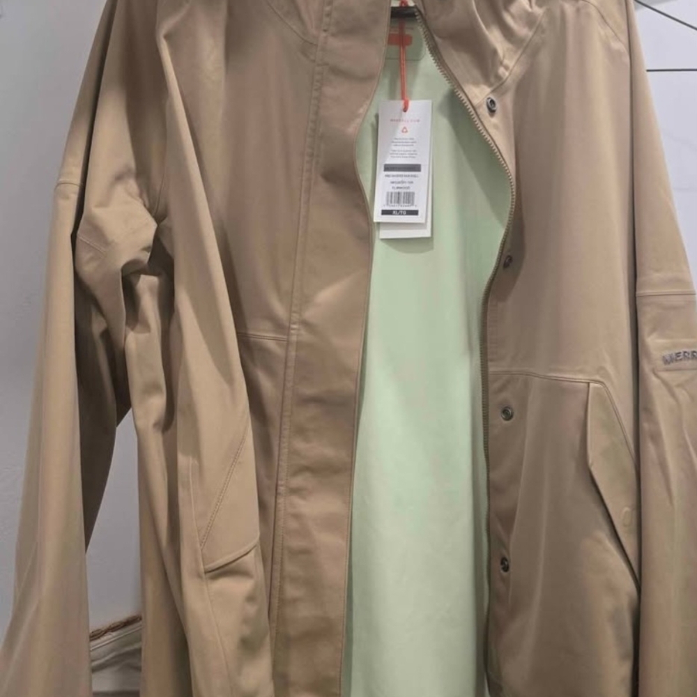 Merrell Tan Raincoat for Women